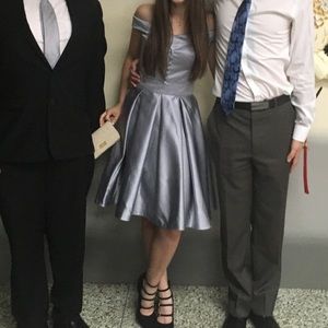 Silver dress